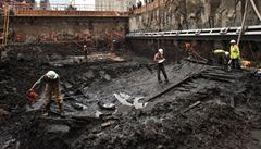 Pod troskami WTC našli dělníci zakopanou loď z 18. století 
